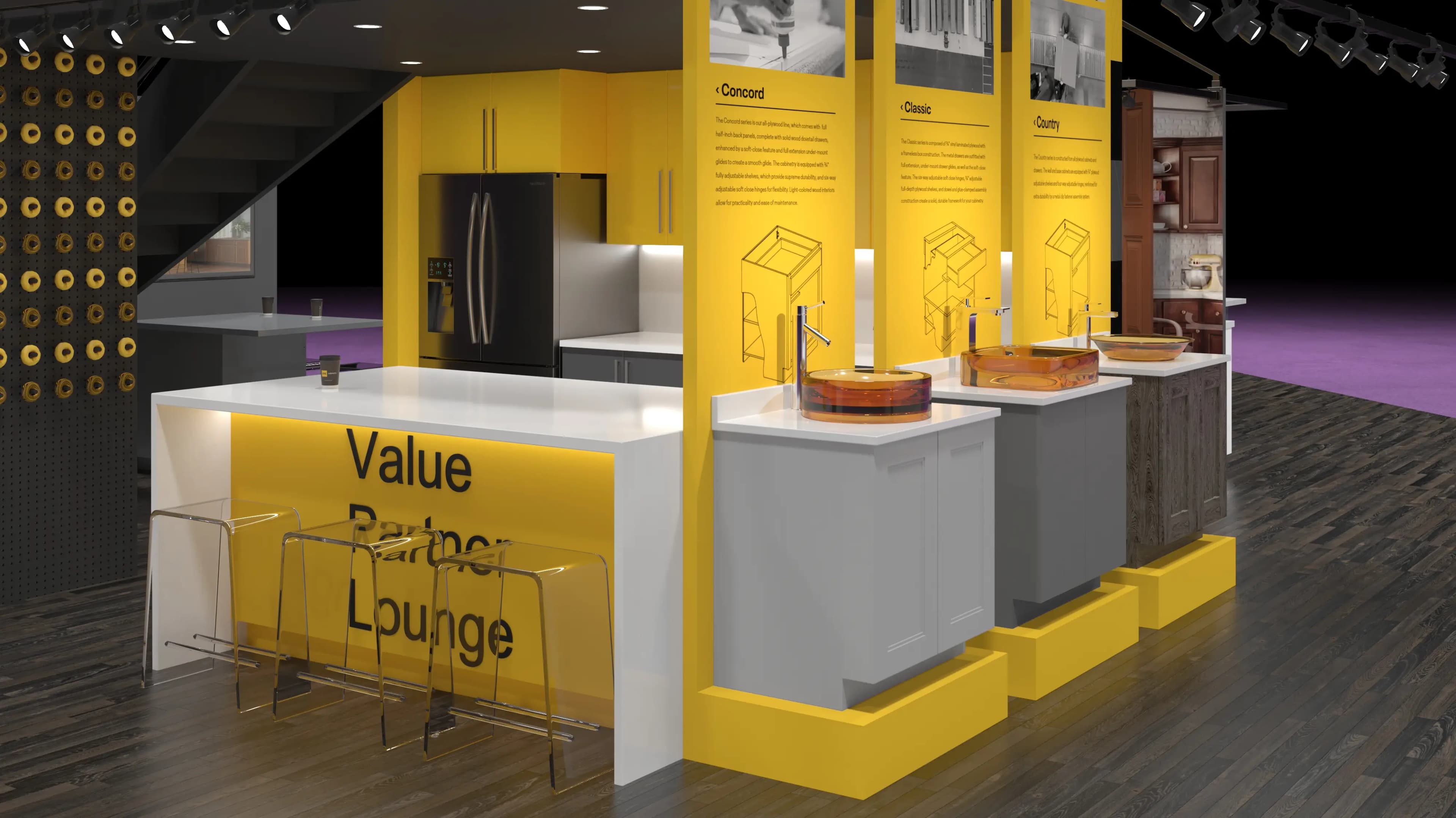 KLEE Technologies UI/UX - klee technologies 3d rendering of exhibition booth designs4