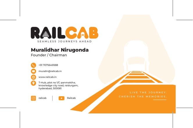 Railcab Visiting Card - Page 1